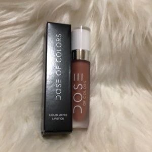 Dose of Colors Liquid Matte Lipstick in Nude Mood